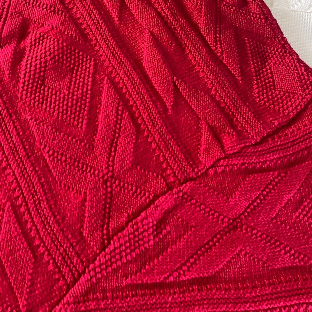 Red CrewNeck Sweater - Picture 10 of 10